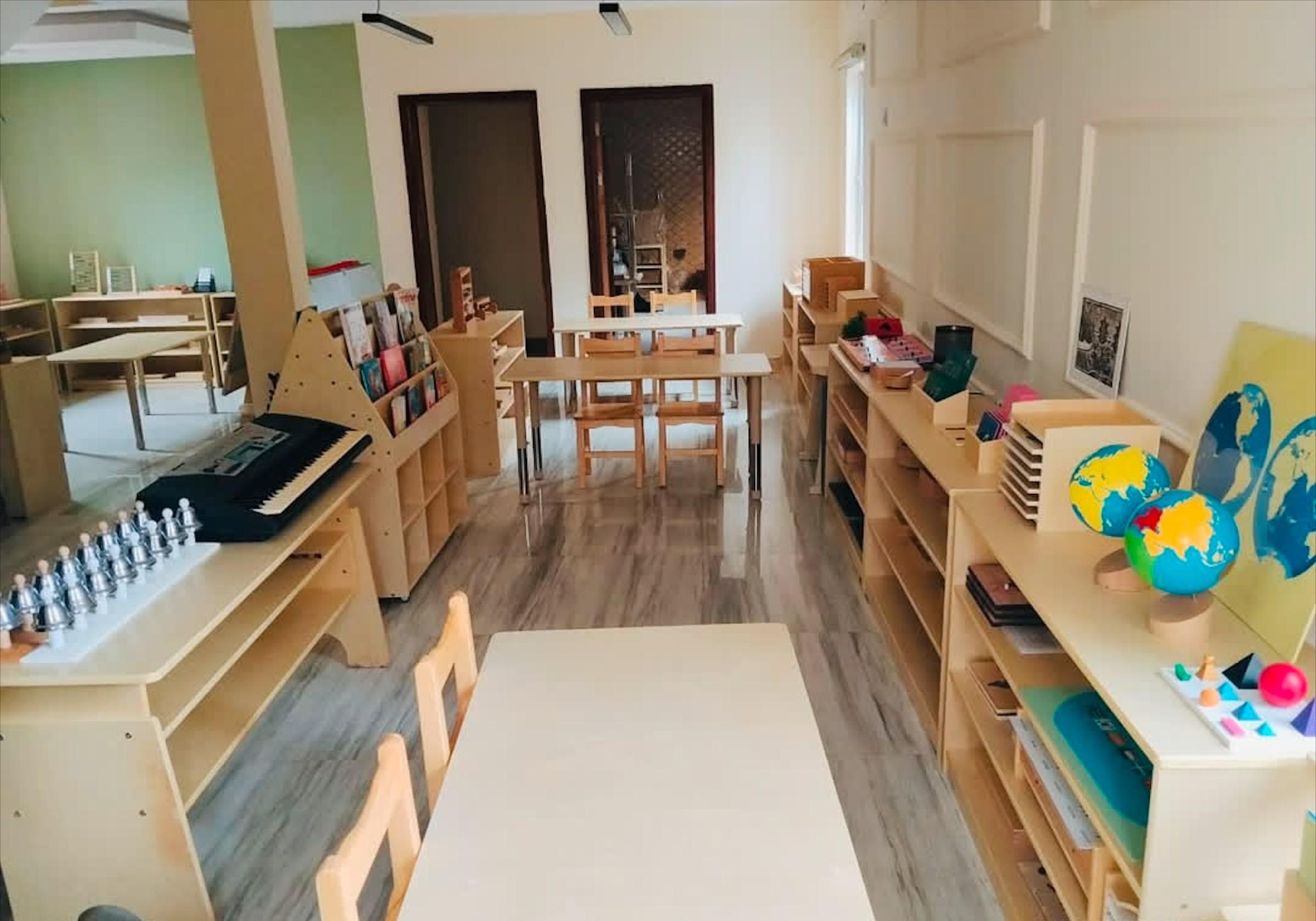 An OaksPlace Montessori classroom in Sangotedo